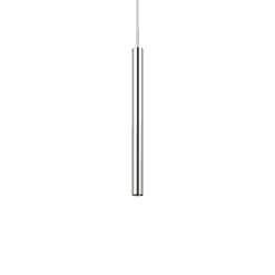 Ultrathin 40 Round - Lámpara colgante - Cromo - Ideal Lux - PerLighting Tienda de lamparas e iluminación online