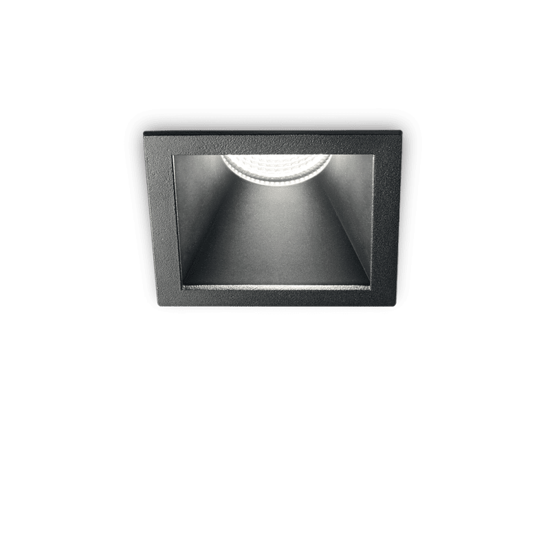 GAME - Empotrable de techo 1 Luz - Negro - Ideal Lux - PerLighting Tienda de lamparas e iluminación online