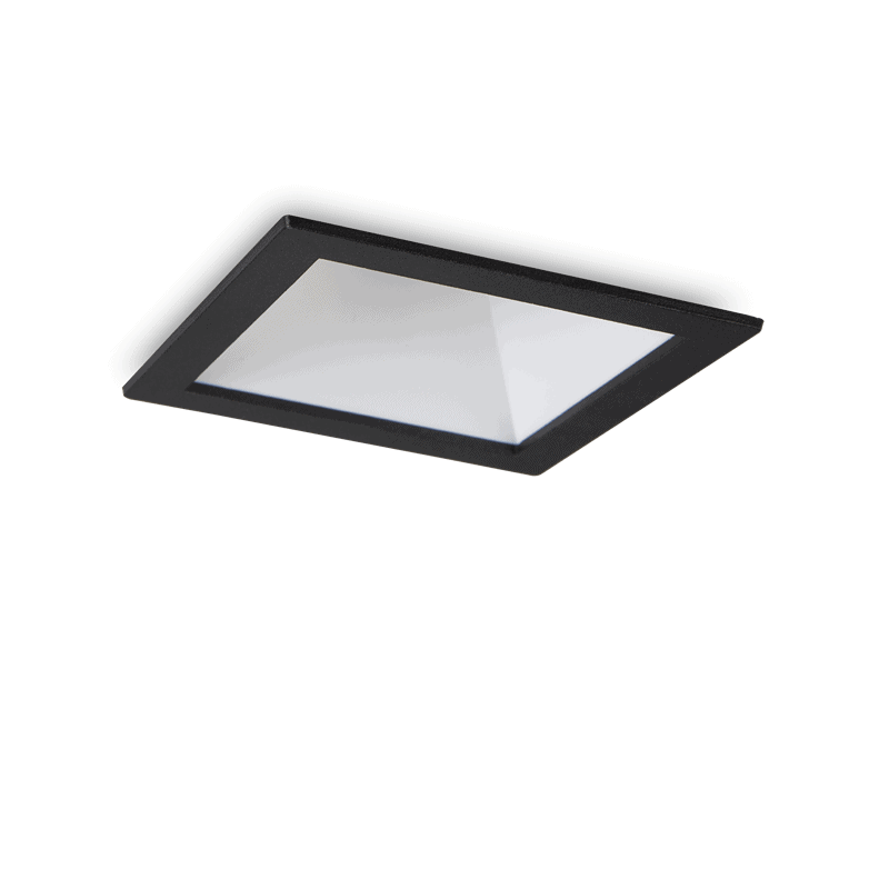 GAME - Empotrable de techo 1 Luz - Negro BIANC - Ideal Lux - PerLighting Tienda de lamparas e iluminación online