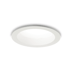 BASIC - Empotrable de techo 1 Luz - Blanco - Ideal Lux - PerLighting Tienda de lamparas e iluminación online