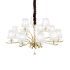 Pegaso 12 - Lámpara colgante - Bronce - Ideal Lux - PerLighting Tienda de lamparas e iluminación online