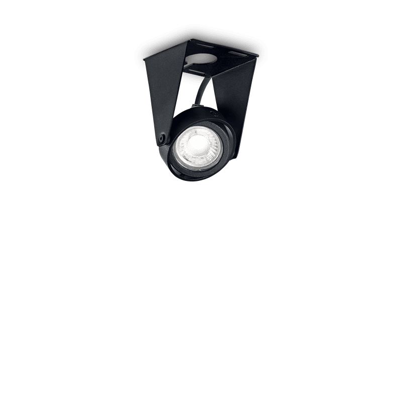CHANNEL - Plafón 1 Luz - Negro - Ideal Lux - PerLighting Tienda de lamparas e iluminación online