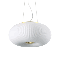 ARIZONA - Lámpara colgante 3 Luces - Blanco - Ideal Lux - PerLighting Tienda de lamparas e iluminación online