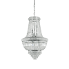 DUBAI - Lámpara colgante 10 Luces - Cromo - Ideal Lux - PerLighting Tienda de lamparas e iluminación online