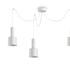 HOLLY - Lámpara colgante 3 Luces - Blanco - Ideal Lux - PerLighting Tienda de lamparas e iluminación online