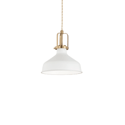 ERIS - Lámpara colgante 1 Luz - Blanco - Ideal Lux - PerLighting Tienda de lamparas e iluminación online