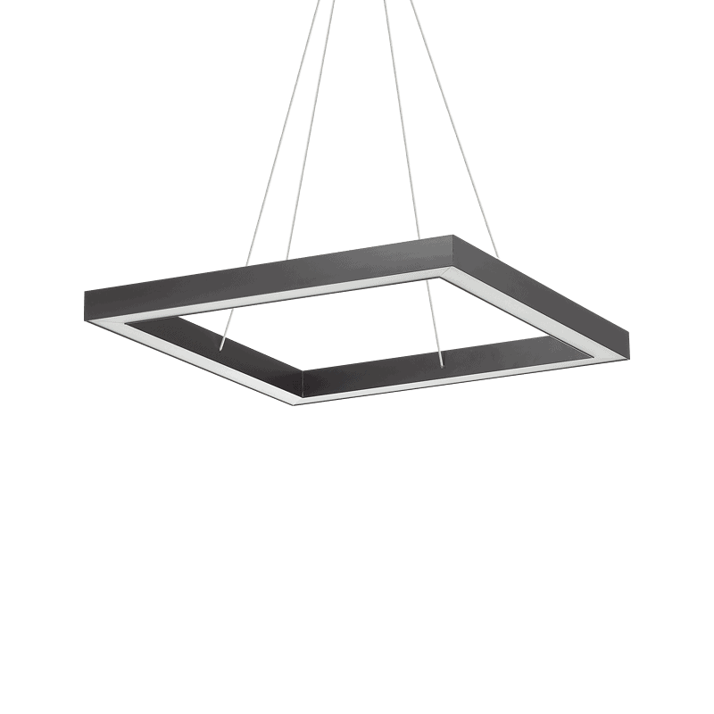 ORACLE SQUARE - Lámpara colgante 1 Luz - Negro - Ideal Lux - PerLighting Tienda de lamparas e iluminación online