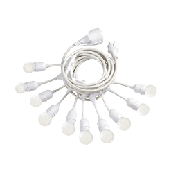 FIESTA - Lámpara colgante 10 Luces - Blanco - Ideal Lux - PerLighting Tienda de lamparas e iluminación online