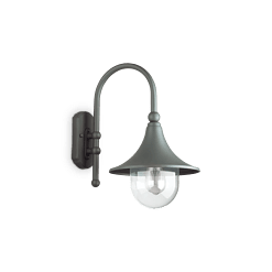 Cima - Antracita - Aplique de pared - Ideal Lux - PerLighting Tienda de lamparas e iluminación online