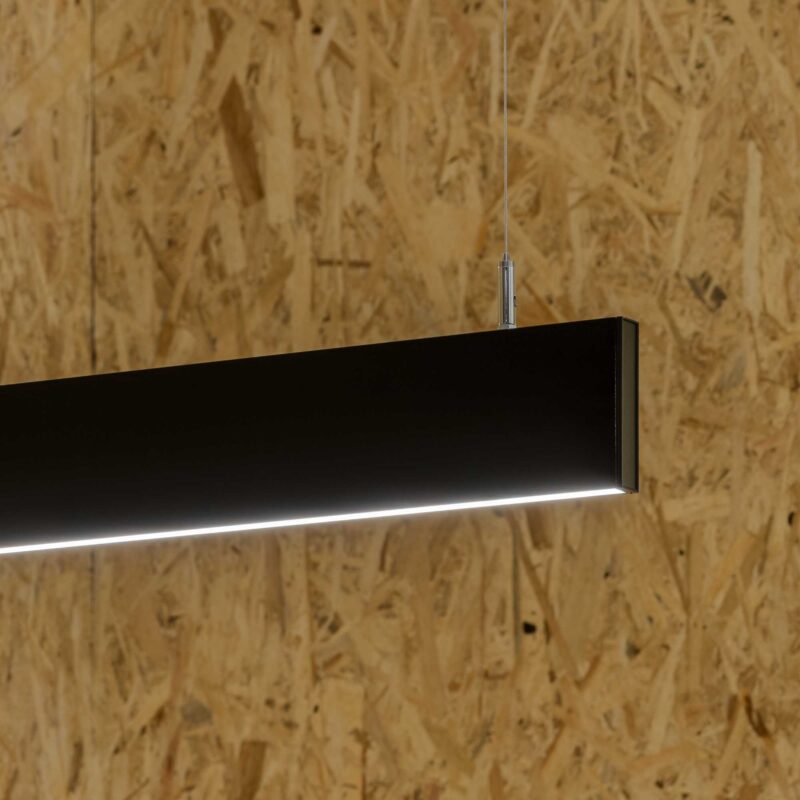Linus - Lámpara colgante - Negro - Ideal Lux - PerLighting Tienda de lamparas e iluminación online