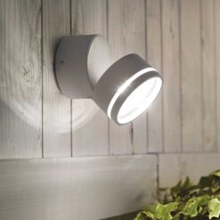 Omega Round - Aplique de pared - Antracita - Ideal Lux - PerLighting Tienda de lamparas e iluminación online