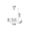 Mapa Sat 3 - Lámpara colgante - Niquel - Ideal Lux - PerLighting Tienda de lamparas e iluminación online