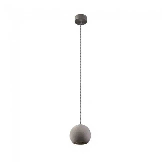 Geometric Round - Lámpara colgante cemento - Mimax Decore - PerLighting Tienda de lamparas e iluminación online