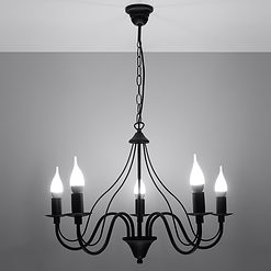 Lámpara de araña Minerwa (5 luces) - Sollux Lighting - PerLighting Tienda de lamparas e iluminación online