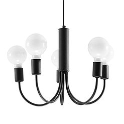Lámpara de araña Piccolo (5 luces) - Sollux Lighting - PerLighting Tienda de lamparas e iluminación online
