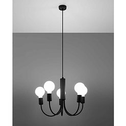 Lámpara de araña Piccolo (5 luces) - Sollux Lighting - PerLighting Tienda de lamparas e iluminación online