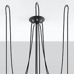 Lámpara colgante Edison (5 luces) - Sollux Lighting - PerLighting Tienda de lamparas e iluminación online