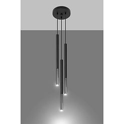Lámpara colgante Mozaica (3 luces) - Sollux Lighting - PerLighting Tienda de lamparas e iluminación online