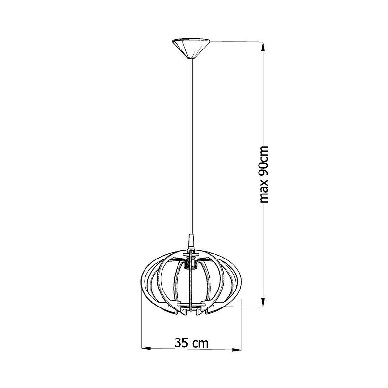 Lámpara de techo Mandelino - Sollux Lighting - PerLighting Tienda de lamparas e iluminación online