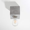 Plafón de techo Abel Cemento - Sollux Lighting - PerLighting Tienda de lamparas e iluminación online