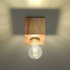 Plafón de techo Abel Madera - Sollux Lighting - PerLighting Tienda de lamparas e iluminación online