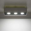Plafón de techo Mono II (3 luces) - Sollux Lighting - PerLighting Tienda de lamparas e iluminación online