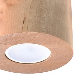 Plafón de techo Orbis Madera - Sollux Lighting - PerLighting Tienda de lamparas e iluminación online
