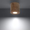 Plafón de techo Orbis Madera - Sollux Lighting - PerLighting Tienda de lamparas e iluminación online