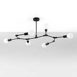 Plafón de techo Plato (6 luces) - Sollux Lighting - PerLighting Tienda de lamparas e iluminación online