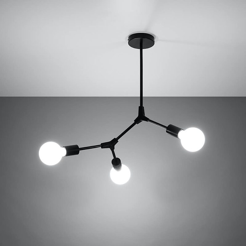 Plafón de techo Plato (3 luces) - Sollux Lighting - PerLighting Tienda de lamparas e iluminación online