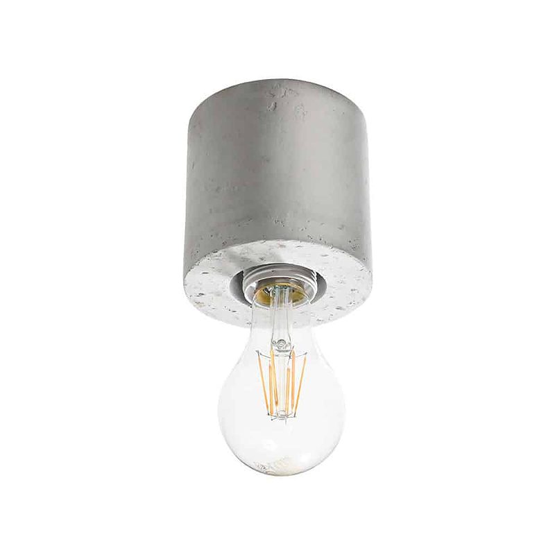 Plafón de techo Salgado Cemento - Sollux Lighting - PerLighting Tienda de lamparas e iluminación online