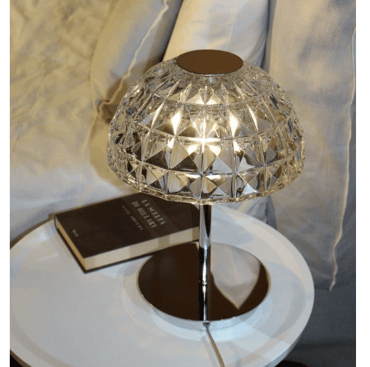 Deco Cromo / Transparente - Lámpara de Sobremesa - Alma Light - PerLighting Tienda de lamparas e iluminación online