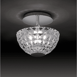 Deco Transparente / Cromo - Plafón - Alma Light - PerLighting Tienda de lamparas e iluminación online
