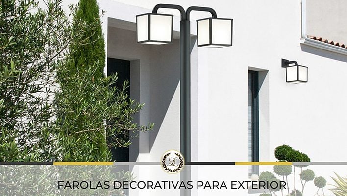 Farolas decorativas para exterior - PerLighting Tienda de lamparas e iluminación online