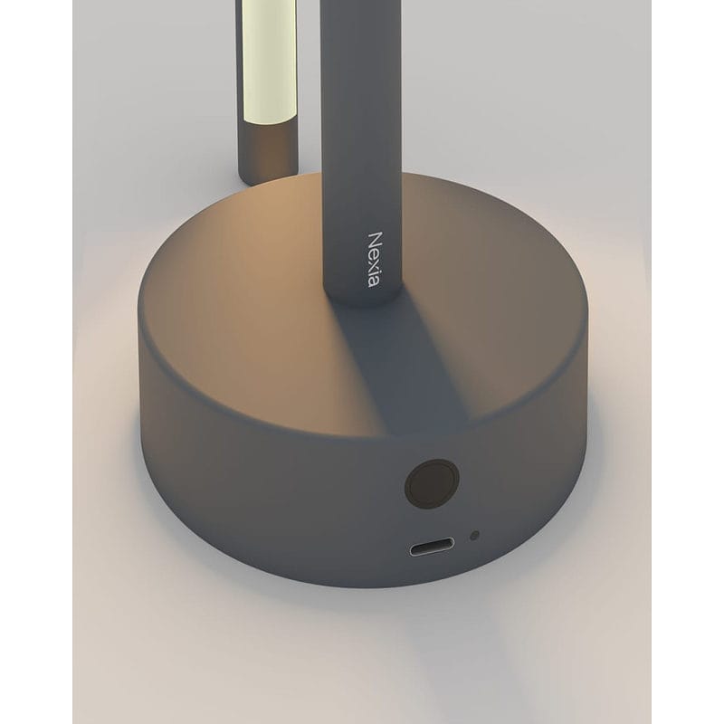 Bow Mini Negro - Lámpara de mesa portatil - Nexia - PerLighting Tienda de lamparas e iluminación online