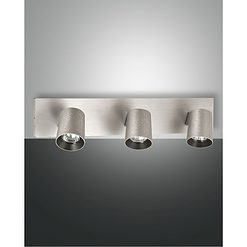 Modo 3 - Aluminio Cepillado - Aplique de pared - Fabas Luce - PerLighting Tienda de lamparas e iluminación online