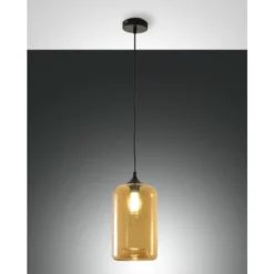 Silo - Ámbar - Lámpara colgante - Fabas Luce - PerLighting Tienda de lamparas e iluminación online