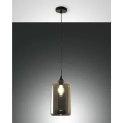 Silo - Negro - Lámpara colgante - Fabas Luce - PerLighting Tienda de lamparas e iluminación online
