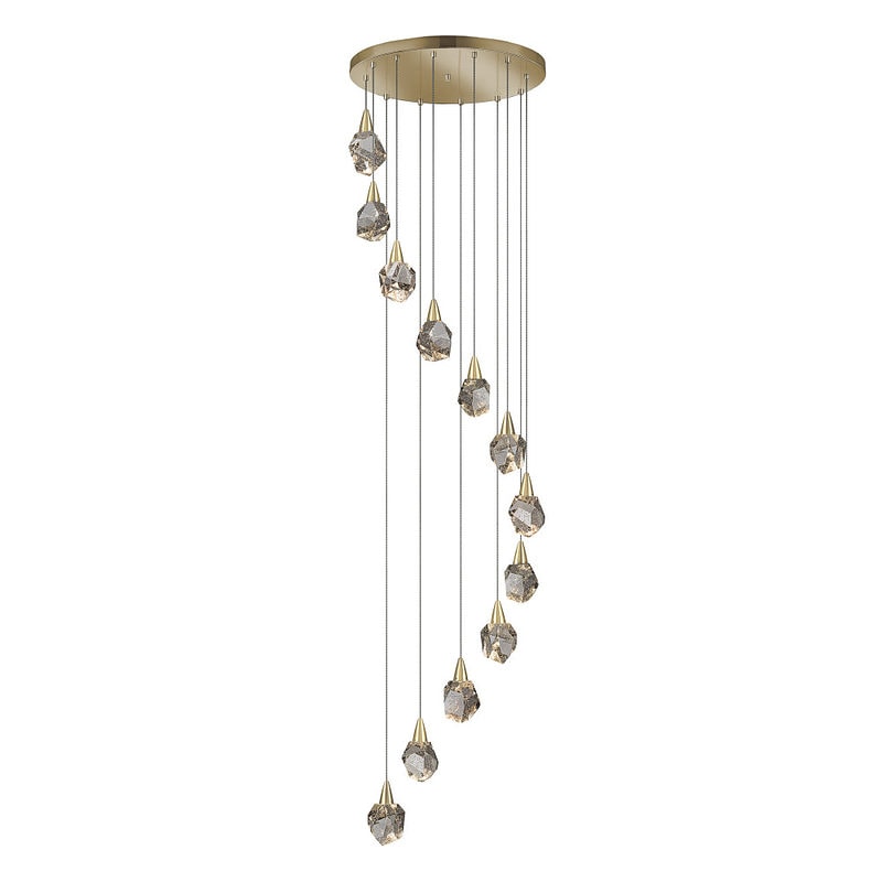 Aquaria 12L  - Oro - Lámpara colgante - Schuller - PerLighting Tienda de lamparas e iluminación online
