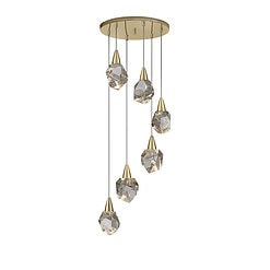 Aquaria 6L  - Oro - Lámpara colgante - Schuller - PerLighting Tienda de lamparas e iluminación online