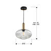 Norma 1L - Transparente - Lámpara colgante - Schuller - PerLighting Tienda de lamparas e iluminación online