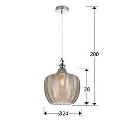 Spiga - Negro - Lámpara colgante - Schuller - PerLighting Tienda de lamparas e iluminación online