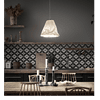 Crumple - Blanco - Lámpara colgante - Fabas Luce - PerLighting Tienda de lamparas e iluminación online