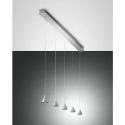 Delta 5 - Aluminio - Lámpara colgante - Fabas Luce - PerLighting Tienda de lamparas e iluminación online