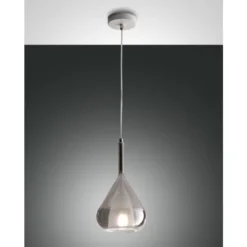 Lila - Negro - Lámpara colgante - Fabas Luce - PerLighting Tienda de lamparas e iluminación online