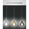 Lila 3 luces - Lámpara colgante - Fabas Luce - PerLighting Tienda de lamparas e iluminación online