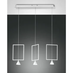 Sirio 3 - Blanco - Lámpara colgante - Fabas Luce - PerLighting Tienda de lamparas e iluminación online