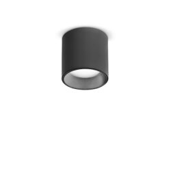 Dot - Plafón - Negro - Ideal Lux - PerLighting Tienda de lamparas e iluminación online