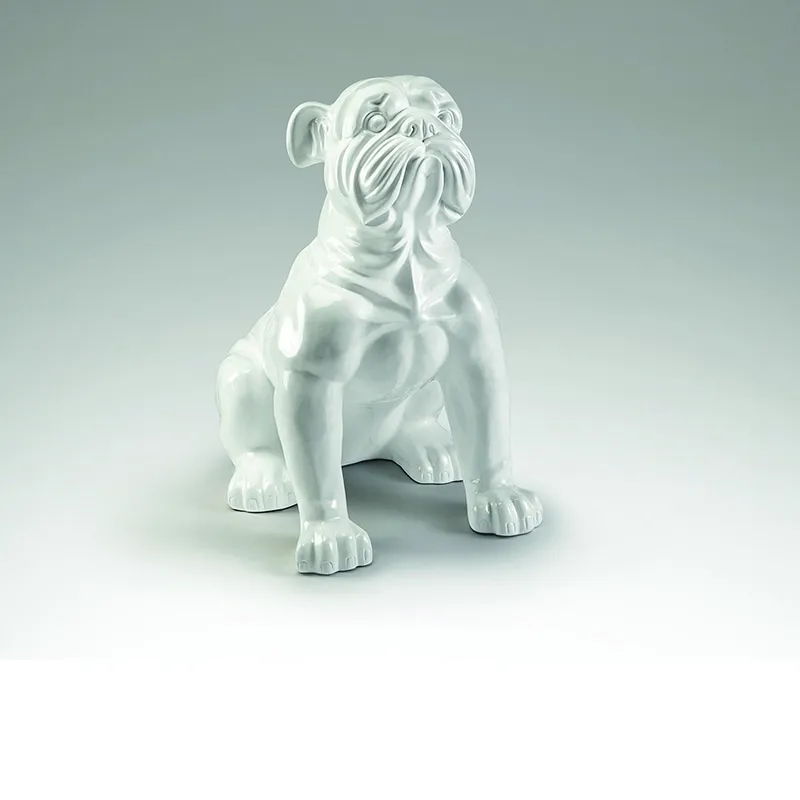 White Bulldog - Figura decorativa - Schuller - PerLighting Tienda de lamparas e iluminación online