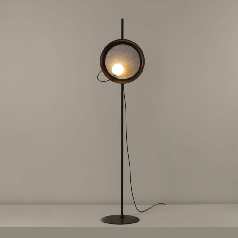 Wire 38 - Gris - Lámpara de pie - Milan - PerLighting Tienda de lamparas e iluminación online